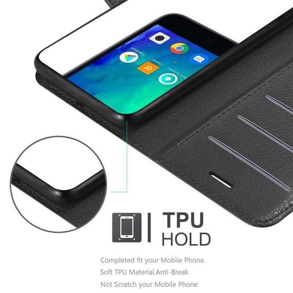 Xiaomi RedMi GO Plånboksfodral Fodral Skal Case med magnetisk stängning, ståfunktion och kortplats