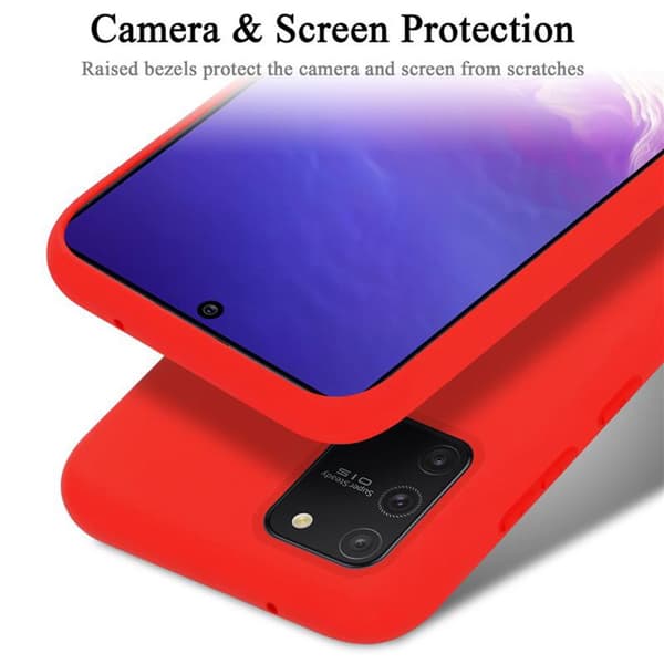 Deksel til Samsung Galaxy A91 / S10 LITE / M80s Silikondeksel TPU Case Cover