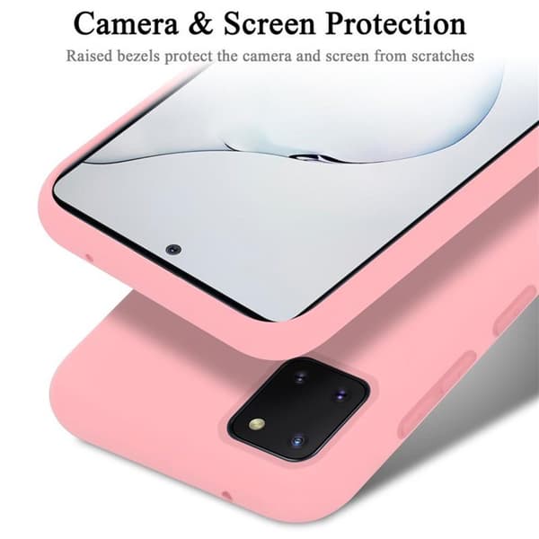 Samsung Galaxy A81 / NOTE 10 LITE / M60s Skal Fodral av flexibelt TPU-silikon Case Cover