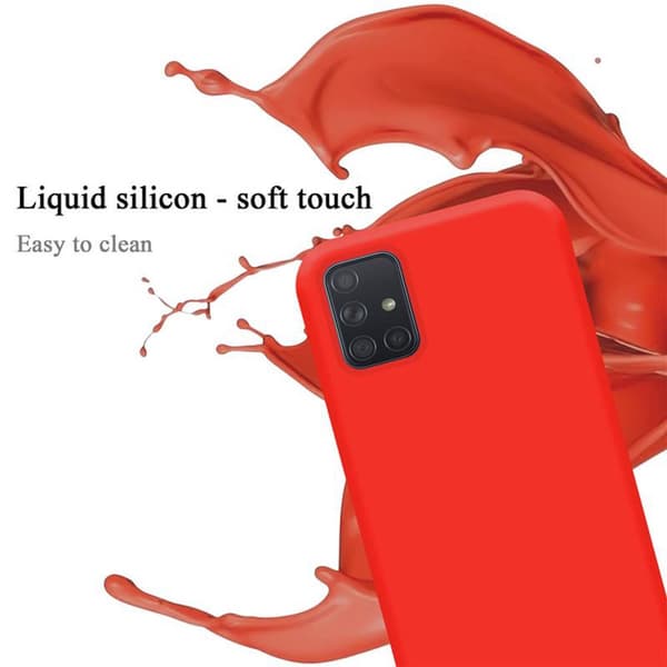 Samsung Galaxy A71 4G Suojakotelo Suojakuori valmistettu joustavasta TPU-silikonista