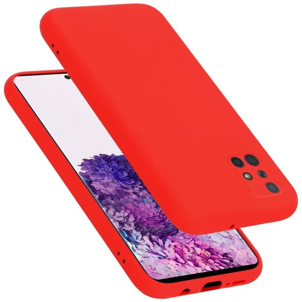 Samsung Galaxy A71 4G Suojakotelo Suojakuori valmistettu joustavasta TPU-silikonista