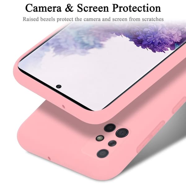 Samsung Galaxy A71 4G Suojakotelo Suojakuori valmistettu joustavasta TPU-silikonista