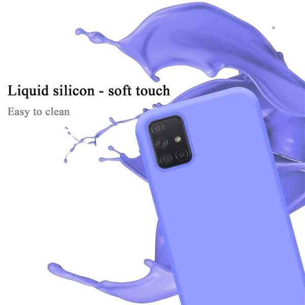 Samsung Galaxy A71 4G Suojakotelo Suojakuori valmistettu joustavasta TPU-silikonista