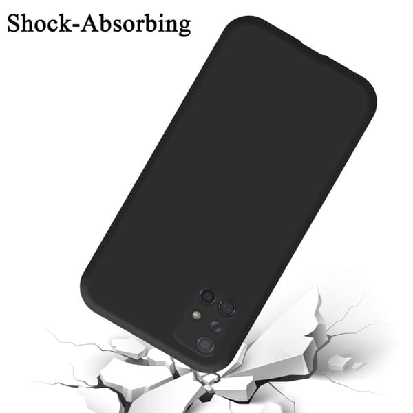 Samsung Galaxy A71 4G Suojakotelo Suojakuori valmistettu joustavasta TPU-silikonista