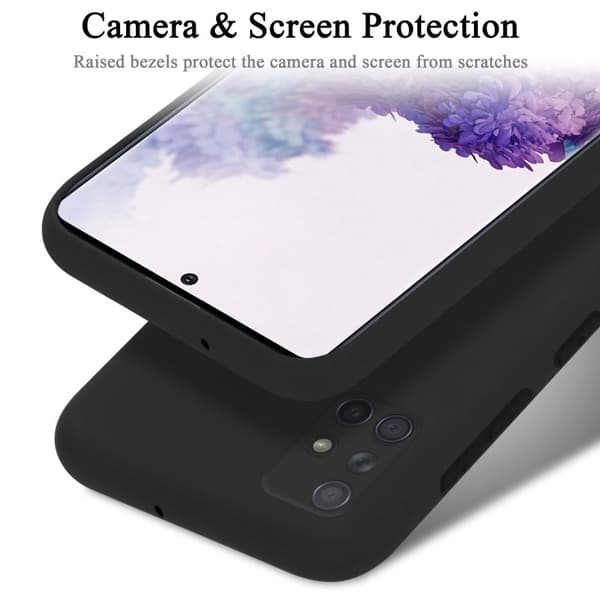 Samsung Galaxy A71 4G Suojakotelo Suojakuori valmistettu joustavasta TPU-silikonista