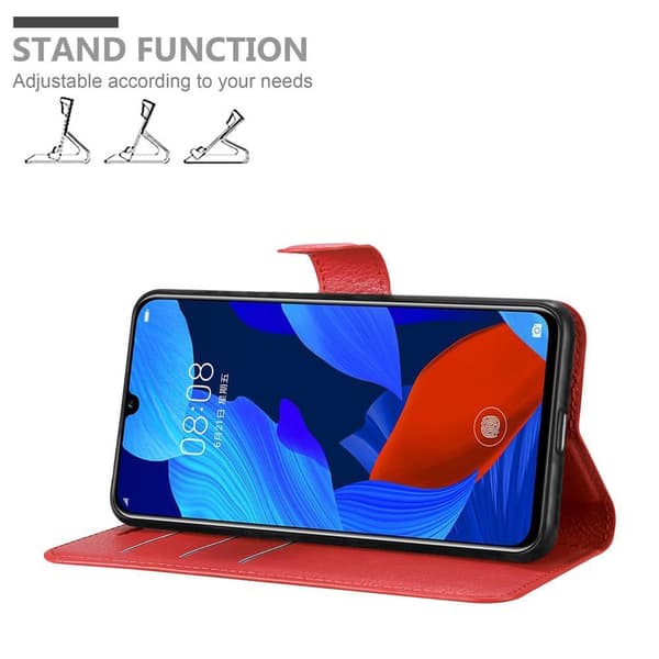Huawei NOVA 5 / 5 PRO Plånboksfodral Fodral Skal Case med magnetisk stängning, ståfunktion och kortplats