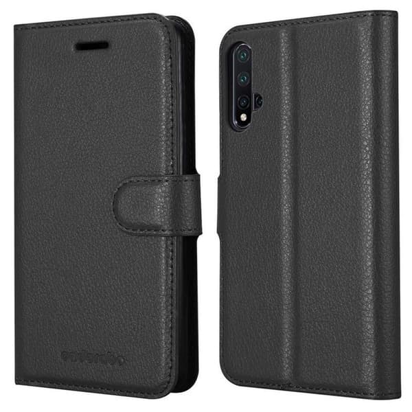 Huawei NOVA 5 / 5 PRO Suojakotelo Lompakkokotelo Matkapuhelinkotelo Suojakuori jossa magneettisuljenta, jalusta-toiminto ja korttitasku