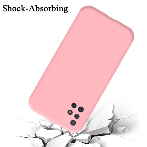 Samsung Galaxy A51 4G / M40s Skal Fodral av flexibelt TPU-silikon Case Cover