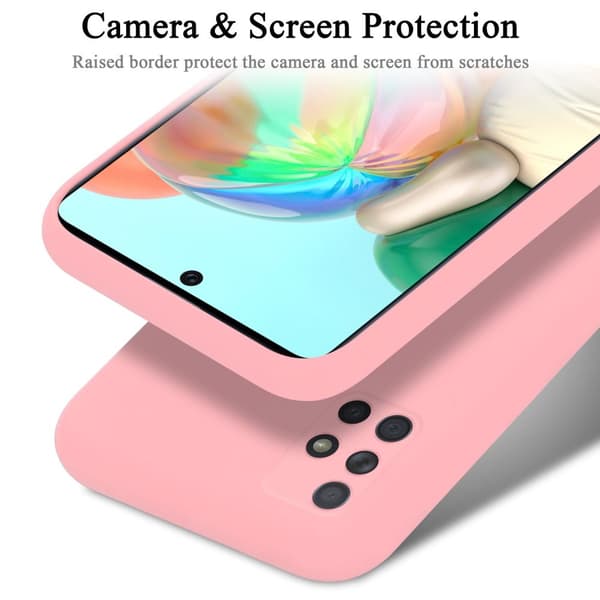 Samsung Galaxy A51 4G / M40s Skal Fodral av flexibelt TPU-silikon Case Cover