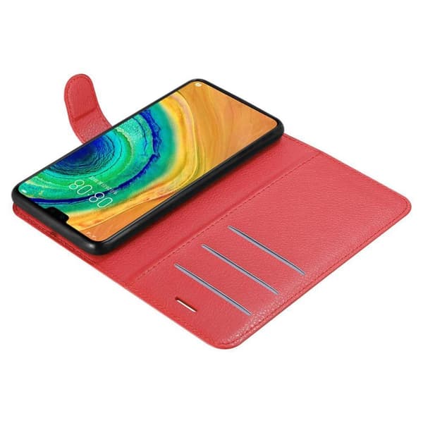 Huawei MATE 30 Plånboksfodral Fodral Skal Case med magnetisk stängning, ståfunktion och kortplats