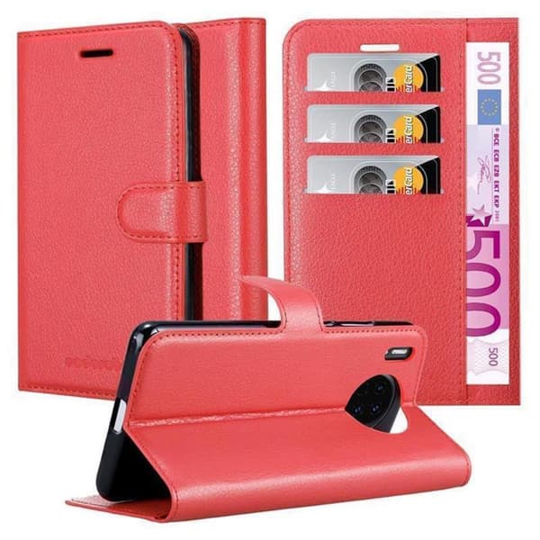 Huawei MATE 30 Plånboksfodral Fodral Skal Case med magnetisk stängning, ståfunktion och kortplats