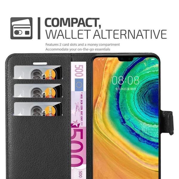 Huawei MATE 30 Plånboksfodral Fodral Skal Case med magnetisk stängning, ståfunktion och kortplats
