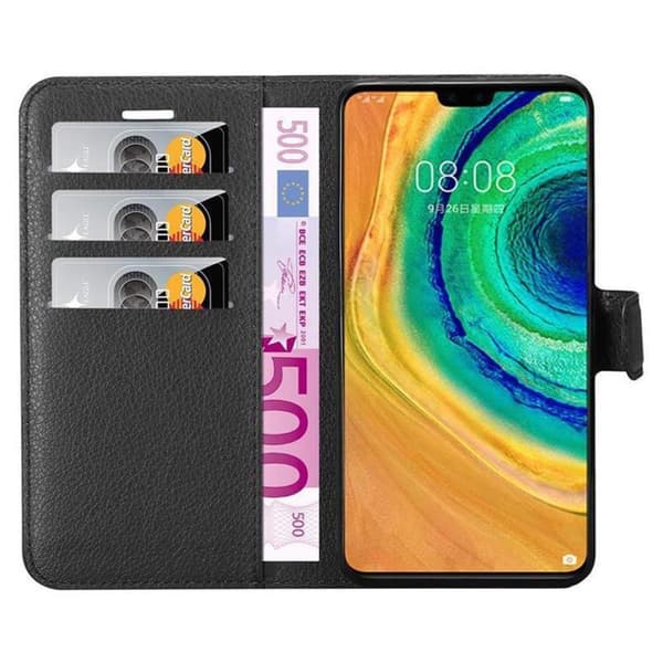 Huawei MATE 30 Plånboksfodral Fodral Skal Case med magnetisk stängning, ståfunktion och kortplats