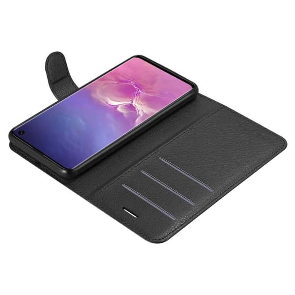 Deksel til Samsung Galaxy S10 4G Lommebokdeksel med magnetisk lukking, stativfunksjon og kortlomme