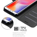 Miniatyrbilde 5 av 7: Deksel til Xiaomi RedMi 6 Lommebokdeksel med magnetisk lukking, stativfunksjon og kortlomme