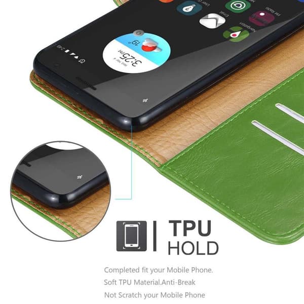 ZTE Blade V7 Plånboksfodral Skal Mobilskyddmed magnetisk stängning, ståfunktion och kortficka