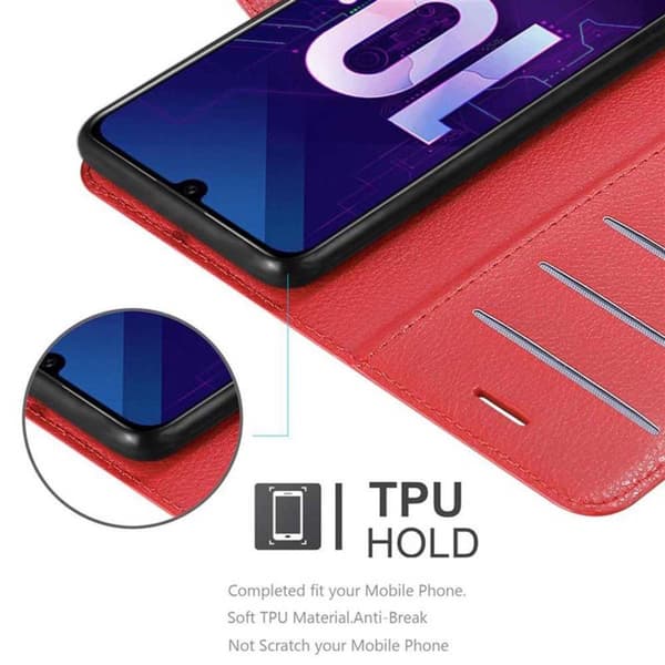 Honor 10i / 20i / 20 LITE / Huawei Enjoy 9S Plånboksfodral Fodral Skal Case med magnetisk stängning, ståfunktion och kortplats