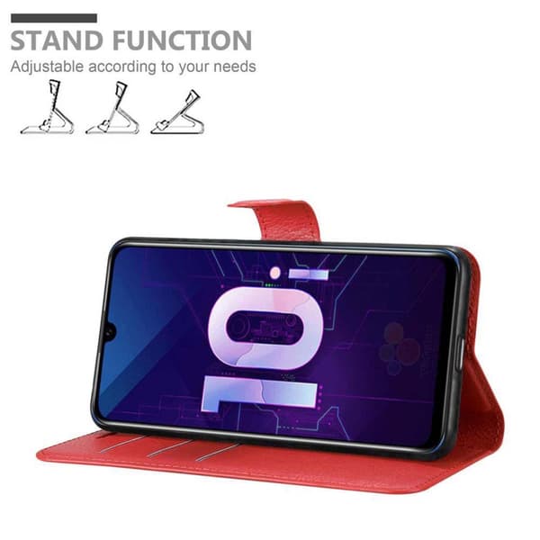 Honor 10i / 20i / 20 LITE / Huawei Enjoy 9S Plånboksfodral Fodral Skal Case med magnetisk stängning, ståfunktion och kortplats