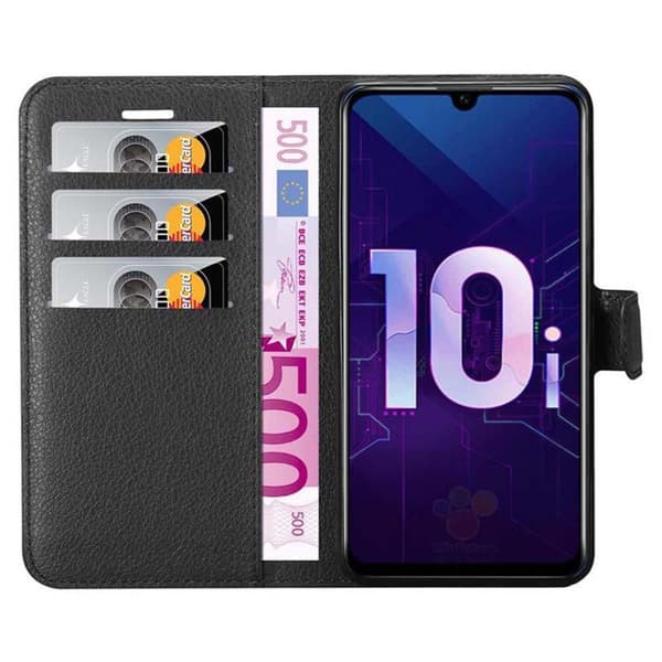 Honor 10i / 20i / 20 LITE / Huawei Enjoy 9S Suojakotelo Lompakkokotelo Matkapuhelinkotelo Suojakuori jossa magneettisuljenta, jalusta-toiminto ja