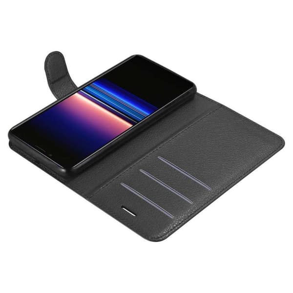 Sony Xperia 1 / Xperia XZ4 Suojakotelo Lompakkokotelo Matkapuhelinkotelo Suojakuori jossa magneettisuljenta, jalusta-toiminto ja korttitasku