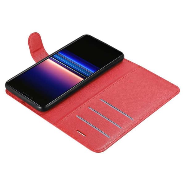Sony Xperia 1 / Xperia XZ4 Plånboksfodral Fodral Skal Case med magnetisk stängning, ståfunktion och kortplats