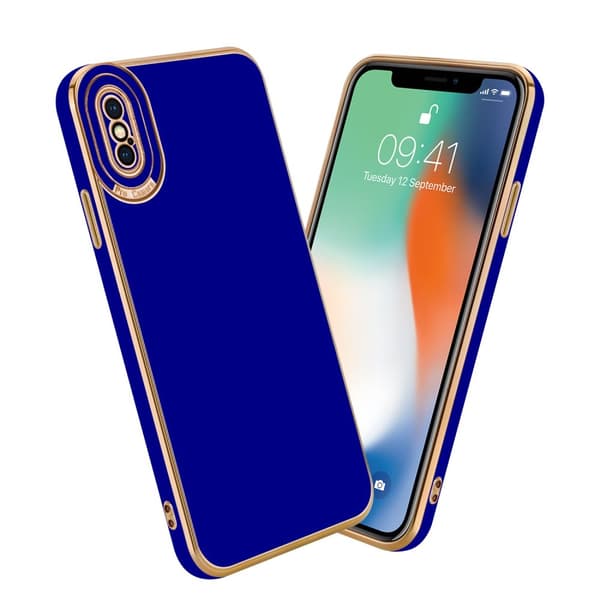 Silikondeksel til iPhone X / XS med kamerabeskyttelse