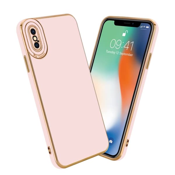 Silikondeksel til iPhone X / XS med kamerabeskyttelse