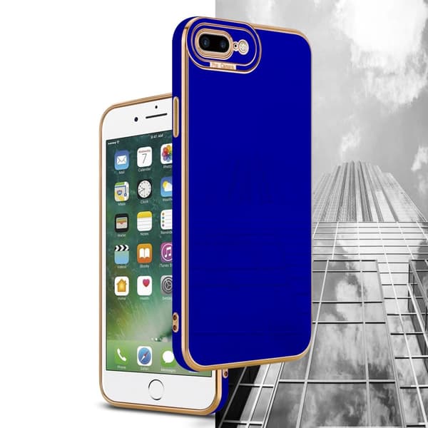iPhone 7 PLUS / 7S PLUS / 8 PLUS Fodral Skal av flexibel TPU-silikon och med kameraskydd Case Cover