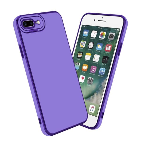 iPhone 7 PLUS / 7S PLUS / 8 PLUS Fodral Skal av flexibel TPU-silikon och med kameraskydd Case Cover