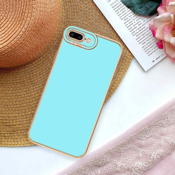 iPhone 7 PLUS / 7S PLUS / 8 PLUS Fodral Skal av flexibel TPU-silikon och med kameraskydd Case Cover