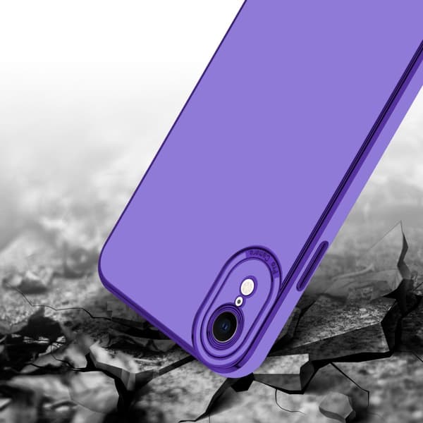 Silikondeksel til iPhone XR med kamerabeskyttelse