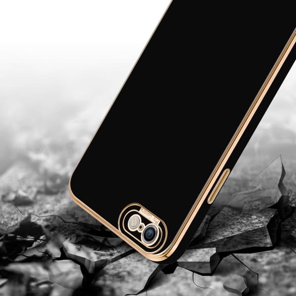 iPhone 6 / 6S Fodral Skal av flexibel TPU-silikon och med kameraskydd Case Cover