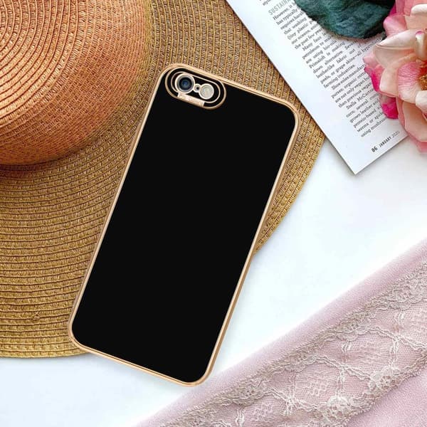 iPhone 6 / 6S Fodral Skal av flexibel TPU-silikon och med kameraskydd Case Cover