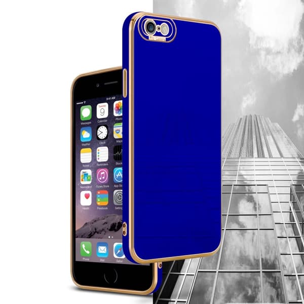 iPhone 6 / 6S Fodral Skal av flexibel TPU-silikon och med kameraskydd Case Cover