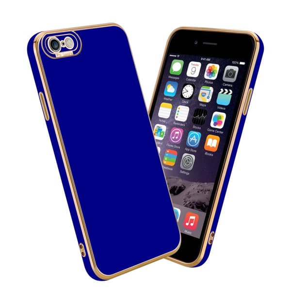 iPhone 6 / 6S Fodral Skal av flexibel TPU-silikon och med kameraskydd Case Cover