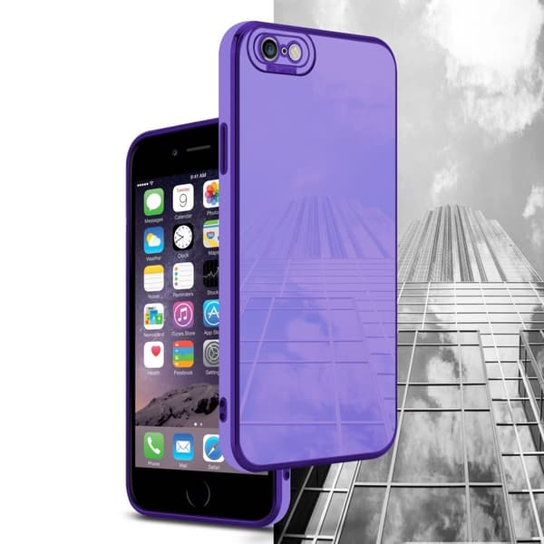 iPhone 6 / 6S Fodral Skal av flexibel TPU-silikon och med kameraskydd Case Cover