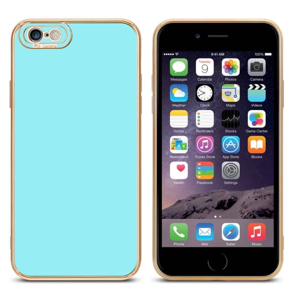 iPhone 6 / 6S Fodral Skal av flexibel TPU-silikon och med kameraskydd Case Cover