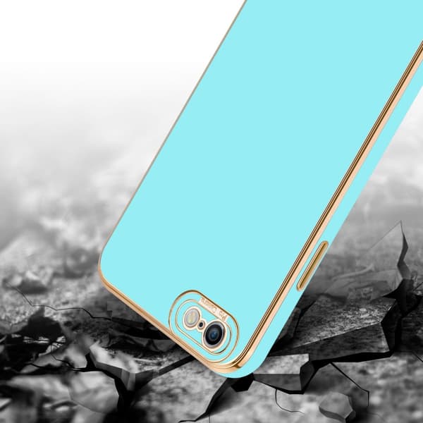 iPhone 6 / 6S Fodral Skal av flexibel TPU-silikon och med kameraskydd Case Cover
