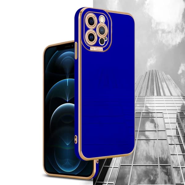 Silikondeksel til iPhone 12 PRO MAX med kamerabeskyttelse