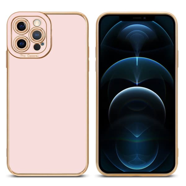 iPhone 12 PRO MAX Fodral Skal av flexibel TPU-silikon och med kameraskydd Case Cover
