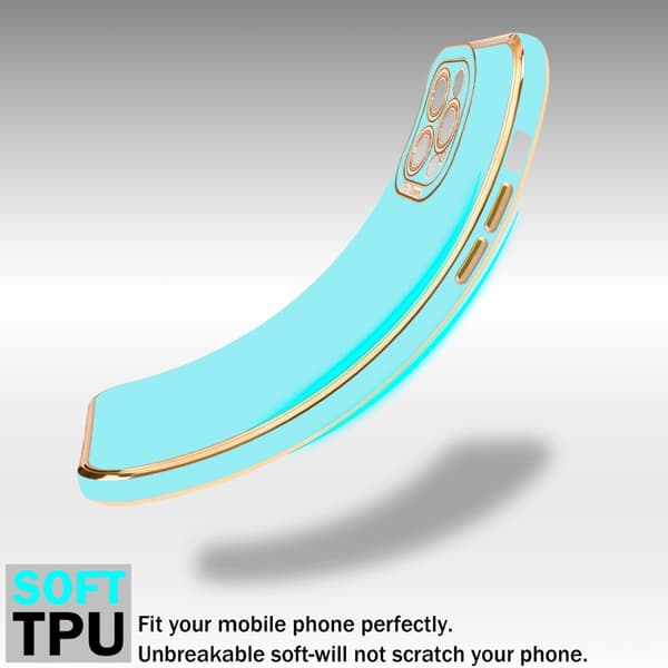 Silikondeksel til iPhone 12 PRO MAX med kamerabeskyttelse
