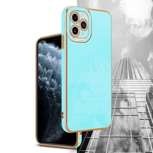 iPhone 11 PRO Suojakuori Suojakotelo joka on valmistettu joustavasta TPU-silikonista ja jossa on kameran suojaus