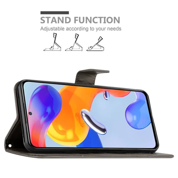 Xiaomi RedMi NOTE 11 PRO 4G / 5G Pungetui Cover Blomster ()