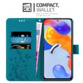 Miniatyrbillede 3 af 8: Xiaomi RedMi NOTE 11 PRO 4G / 5G Pungetui Cover Blomster ()