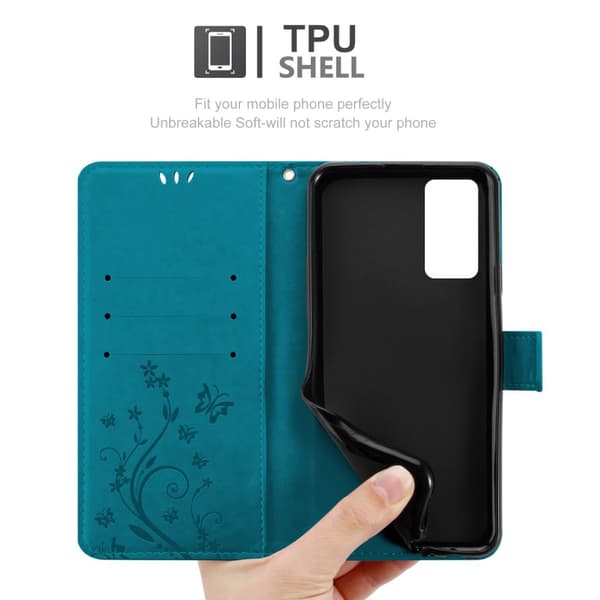 Xiaomi RedMi NOTE 11 PRO 4G / 5G Pungetui Cover Blomster ()