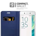 Miniatyrbilde 5 av 8: Deksel til Sony Xperia X Lommebokdeksel med magnetisk lukking, stativfunksjon og kortlomme