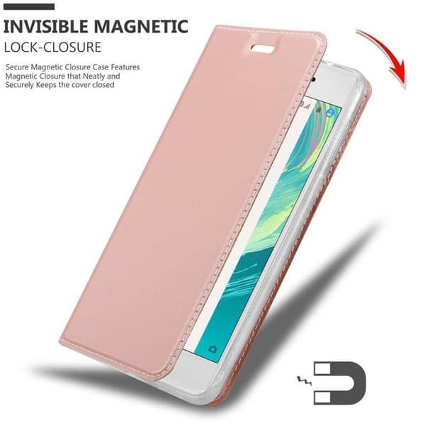 Sony Xperia X Suojakotelo Suojakuori Lompakkokotelo Matkapuhelinkotelo jossa magneettisuljenta, jalusta-toiminto ja korttitasku