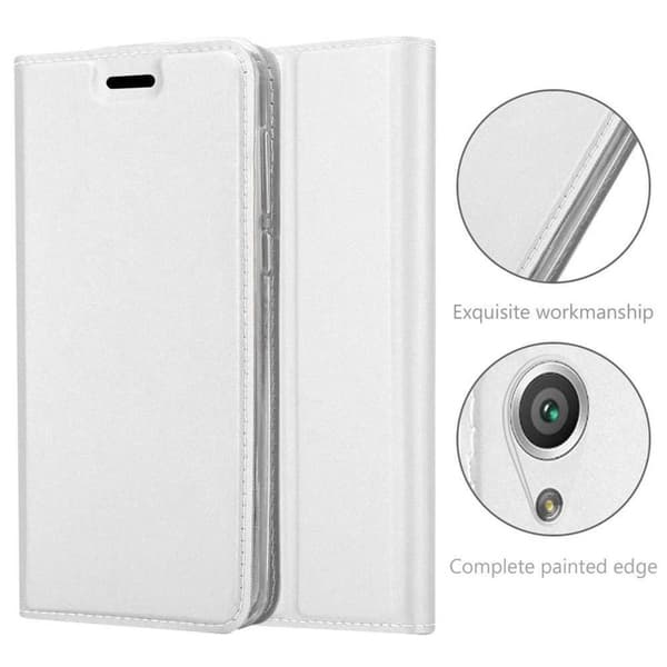 Deksel til Sony Xperia X Lommebokdeksel med magnetisk lukking, stativfunksjon og kortlomme