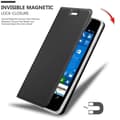 Pikkukuva 7 / 9: Nokia Lumia 550 Suojakotelo Suojakuori Lompakkokotelo Matkapuhelinkotelo jossa magneettisuljenta, jalusta-toiminto ja korttitasku