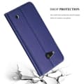 Pikkukuva 9 / 9: Nokia Lumia 550 Suojakotelo Suojakuori Lompakkokotelo Matkapuhelinkotelo jossa magneettisuljenta, jalusta-toiminto ja korttitasku